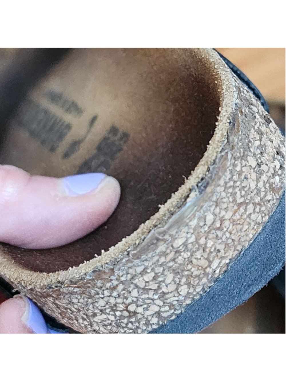BIRKENSTOCK Black Arizona Birki Flor Slide Sandals Size 39 8 - Picture 8 of 10